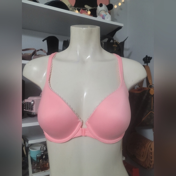 Pink Women's Bra Victoria Secrect Lace - Picture 1 of 9